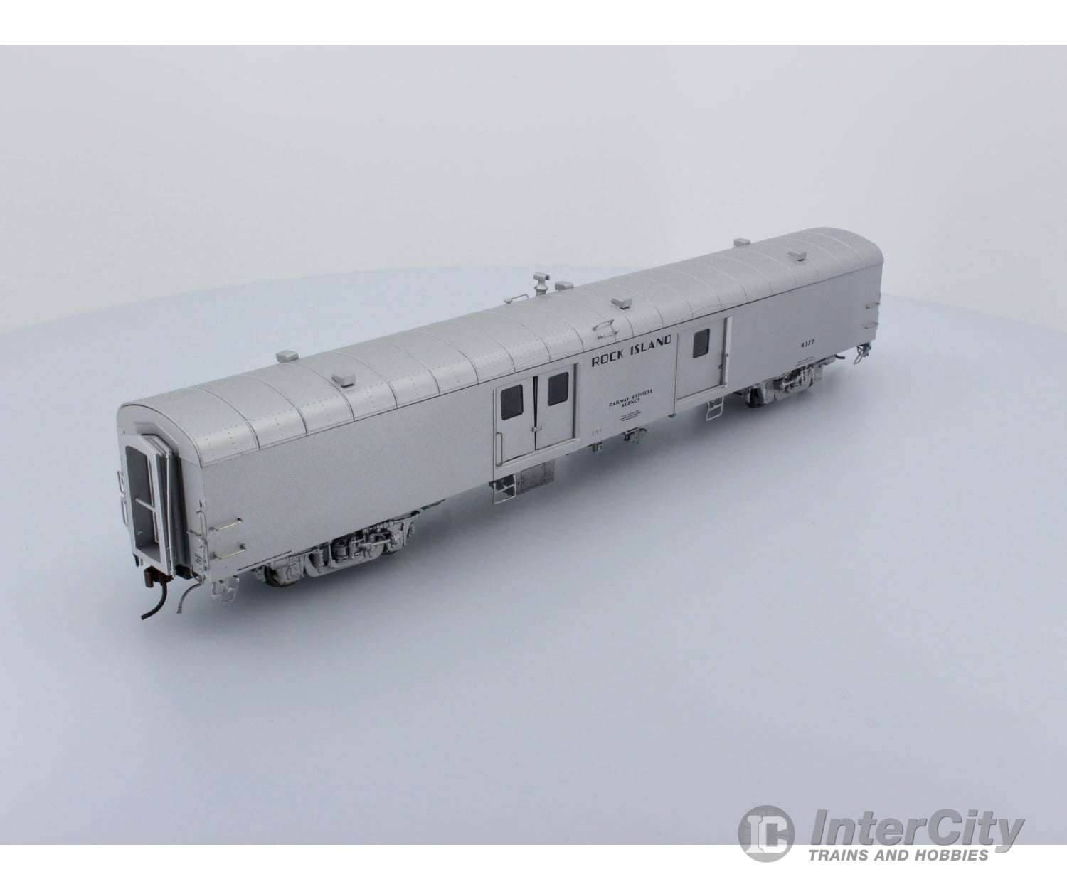 Rapido 106165 Ho Baggage Express Rock Island 4377 Passenger Cars