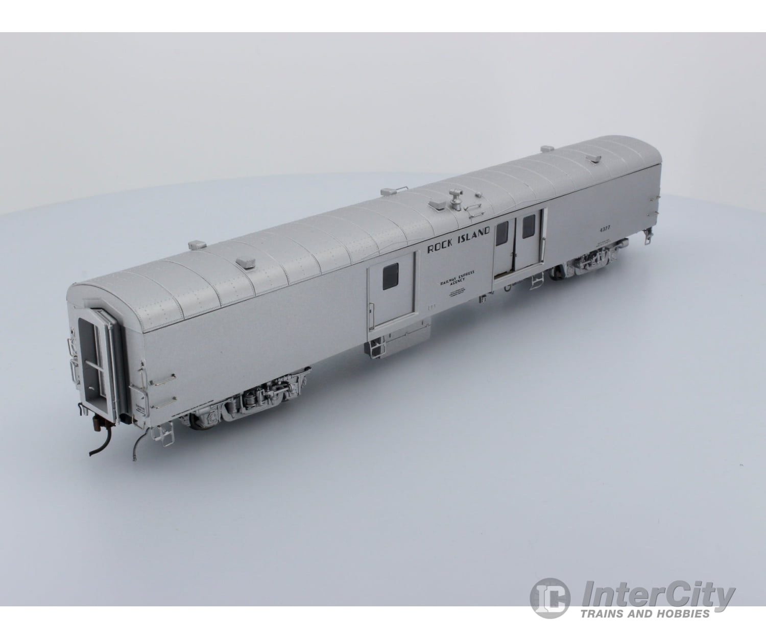 Rapido 106165 Ho Baggage Express Rock Island 4377 Passenger Cars