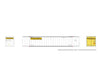 Rapido 1069011 HO 53’ high-cube Container (2-pack): JB Hunt - Early - Freight Loads & Containers