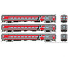 Rapido 1084001 HO Comet Car: CTrail: Set #1 (Cab: 1505 Coaches: 505 516) - Passenger Cars