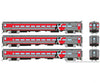 Rapido 1084002 HO Comet Car: CTrail: Set #2 (Cab: 1518 Coaches: 501 522) - Passenger Cars