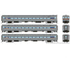 Rapido 1084010 HO Comet Car: MARC - Modern: Set #1 (Cab: 7745 Coaches: 7702 7715) - Passenger Cars