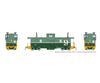 Rapido 1101003 HO Squamish Caboose: PGE - Two-Tone Green Small Black Map: #1857 - Freight Cars