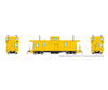Rapido 1101019 HO Squamish Caboose: Generic Yellow w/ lights - Freight Cars