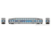 Rapido 1110007 HO BiLevel Commuter Car: Metrolink - Ribbon: Coach #609 (Former Cab) Passenger Cars