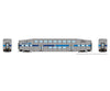 Rapido 1110009 HO BiLevel Commuter Car: Metrolink - Ribbon: Coach #102 Passenger Cars