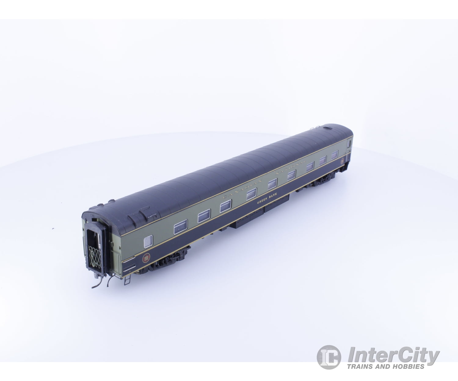 Rapido 113068 HO Green Sleeper Passenger Car Canadian National (CN) Green Bank Passenger Cars