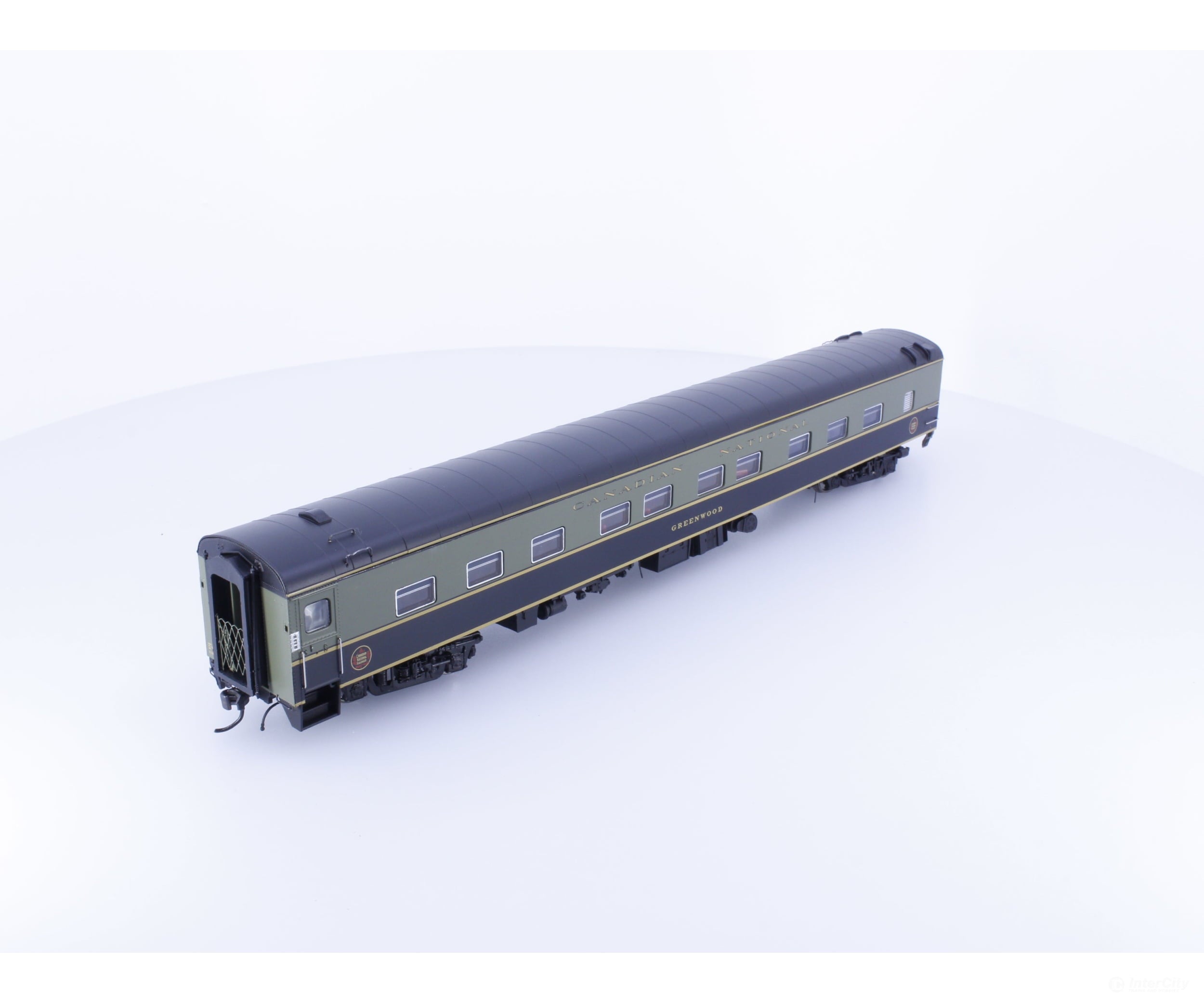 Rapido 113071 HO Green Sleeper Passenger Car Canadian National (CN) Greenwood Passenger Cars