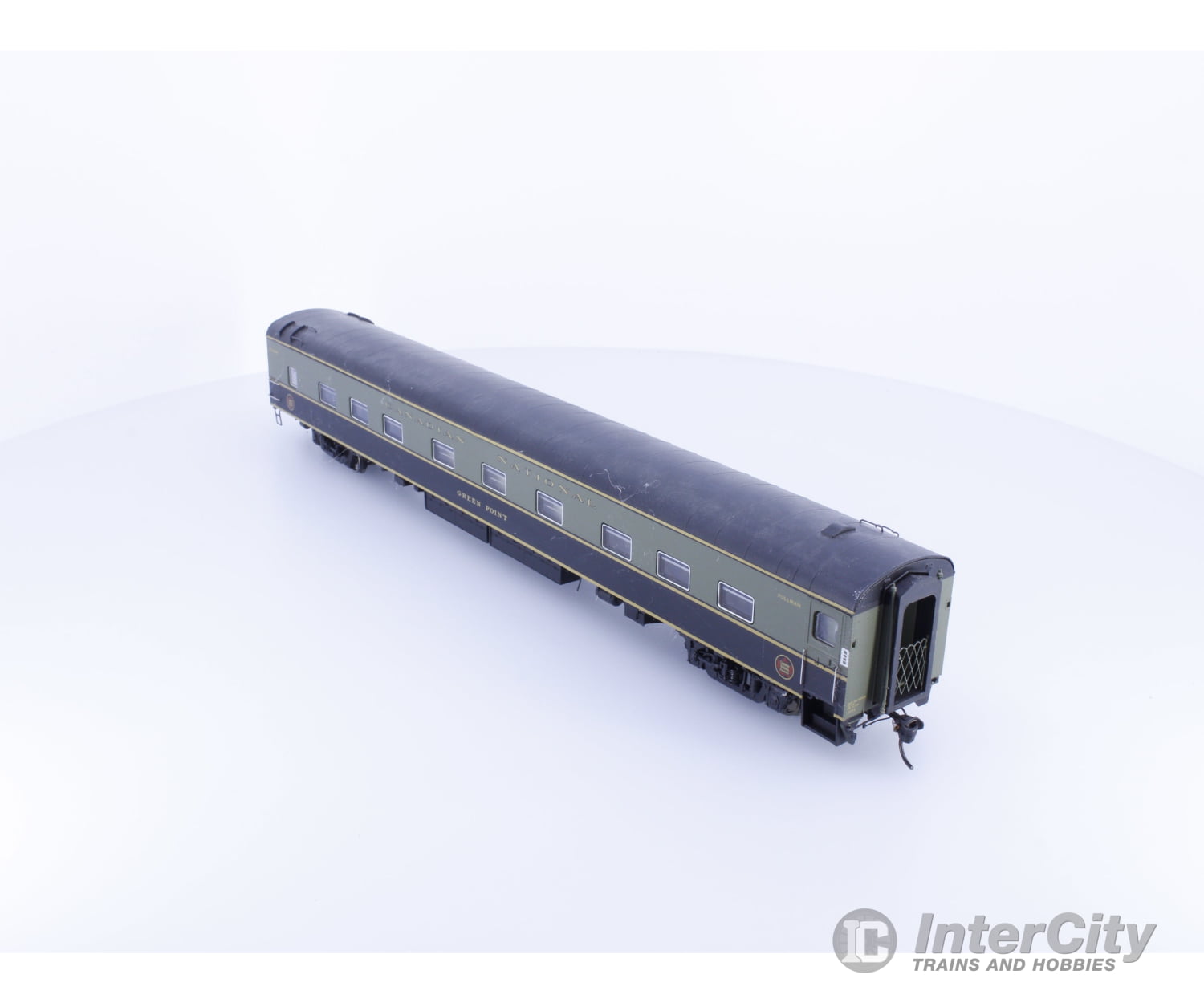 Rapido 113074 HO Green Sleeper Passenger Car Canadian National (CN) Green Point Passenger Cars