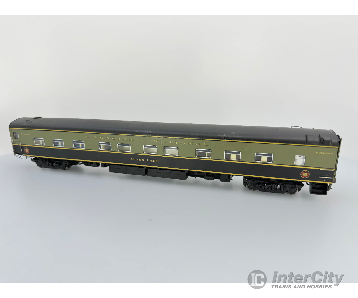 Rapido 113080 Ho Green Sleeper Canadian National ’Green Lane’ (Cn) 1173 Passenger Cars