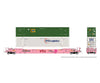 Rapido 1132001 HO 53’ Husky-Stack well car + containers: TTX ’On Track for a Cure’: #475412 - Freight Cars