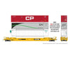Rapido 1132007A HO 53’ Husky-Stack well car + containers (CAN): TTX - As Delivered: Single Car - Freight Cars