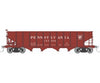 Rapido 1137005 HO H21E 4-Bay Hopper: PRR - Red Shadow Keystone: 6-Pack #2 - Freight Cars