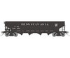 Rapido 1137006 HO H21E 4-Bay Hopper: PRR - Black Keystone: 6-Pack - Freight Cars