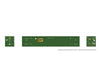 Rapido 1141502 HO 53’ Reinforced Outside-Braced Container (2-pack): EMP - Green - Freight Loads & Containers