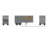 Rapido 1146008 HO 26’ Can-Car Trailer: Canadian Great Westernï¿½Express: #4966 - Freight Loads & Containers