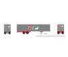 Rapido 1146032 HO 40’ Fruehauf Fluted Side Volume Van: Canadian Freightways: #59-417 - Freight Loads & Containers