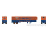 Rapido 1146066 HO 45’ Trailmobile Dry Van Trailer: Schneiders Meats: #531 - Freight Loads & Containers