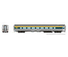 Rapido 115129 Ho Via Hep2 Coach: Rail - Current Scheme (Teal): #4111 Passenger Cars