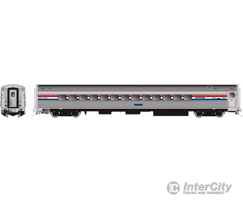 Rapido 115193 HO Budd Small Window Coach: Amtrak - Phase 3: #4012 Locomotives