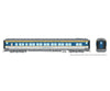 Rapido 125016 Ho Balloon Top Coach: D&H - Blue/Yellow/Gray Scheme: #206 Essex County Passenger Cars