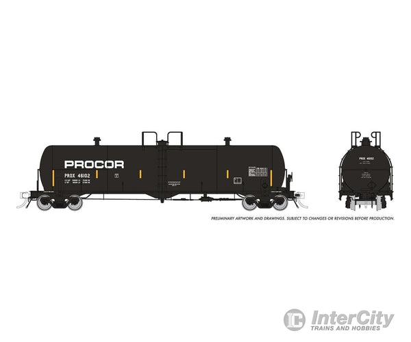 Rapido 135026A Ho Procor 20K Gal Tank Car: Prox - Late Repaint: Single Car Freight Cars