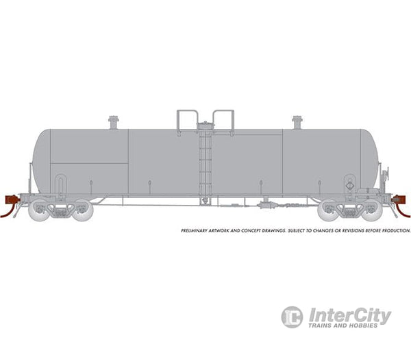 Rapido 135098 Ho Procor 20K Gal Tank Car: Painted Unlettered - Early 70 Ton Style