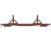 Rapido 138499 HO F30D 50’ Rail Flat Car: Painted Unlettered: Single Car Freight Cars