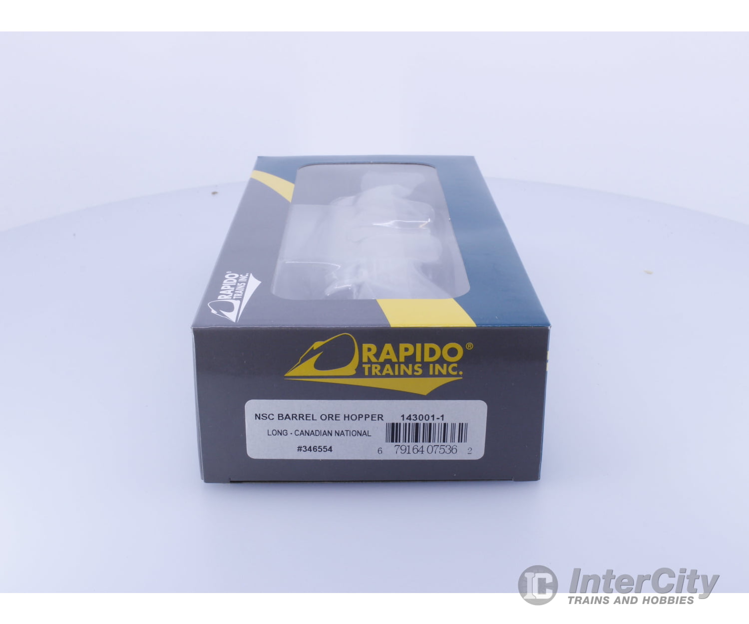 Rapido 143001-1 HO NSC Barrel Ore Hopper - Long Canadian National (CN) 346554 Freight Cars