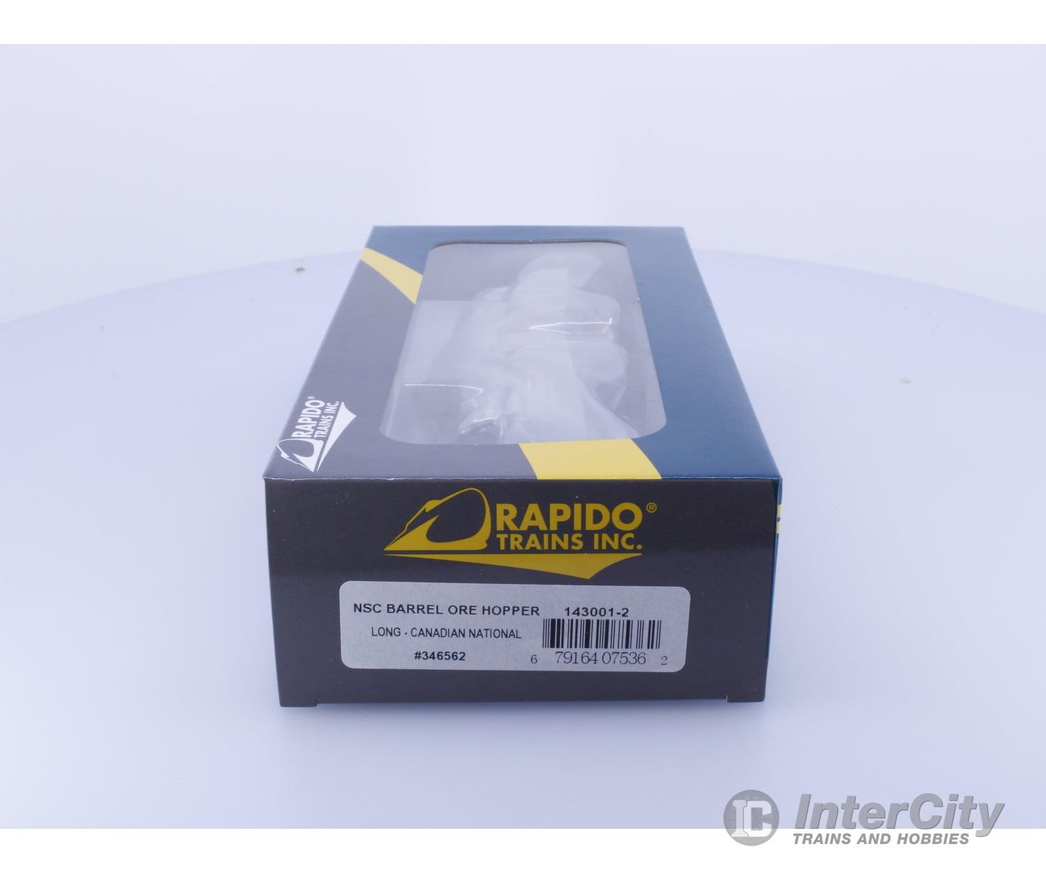 Rapido 143001-2 HO NSC Barrel Ore Hopper - Long Canadian National (CN) 346562 Freight Cars