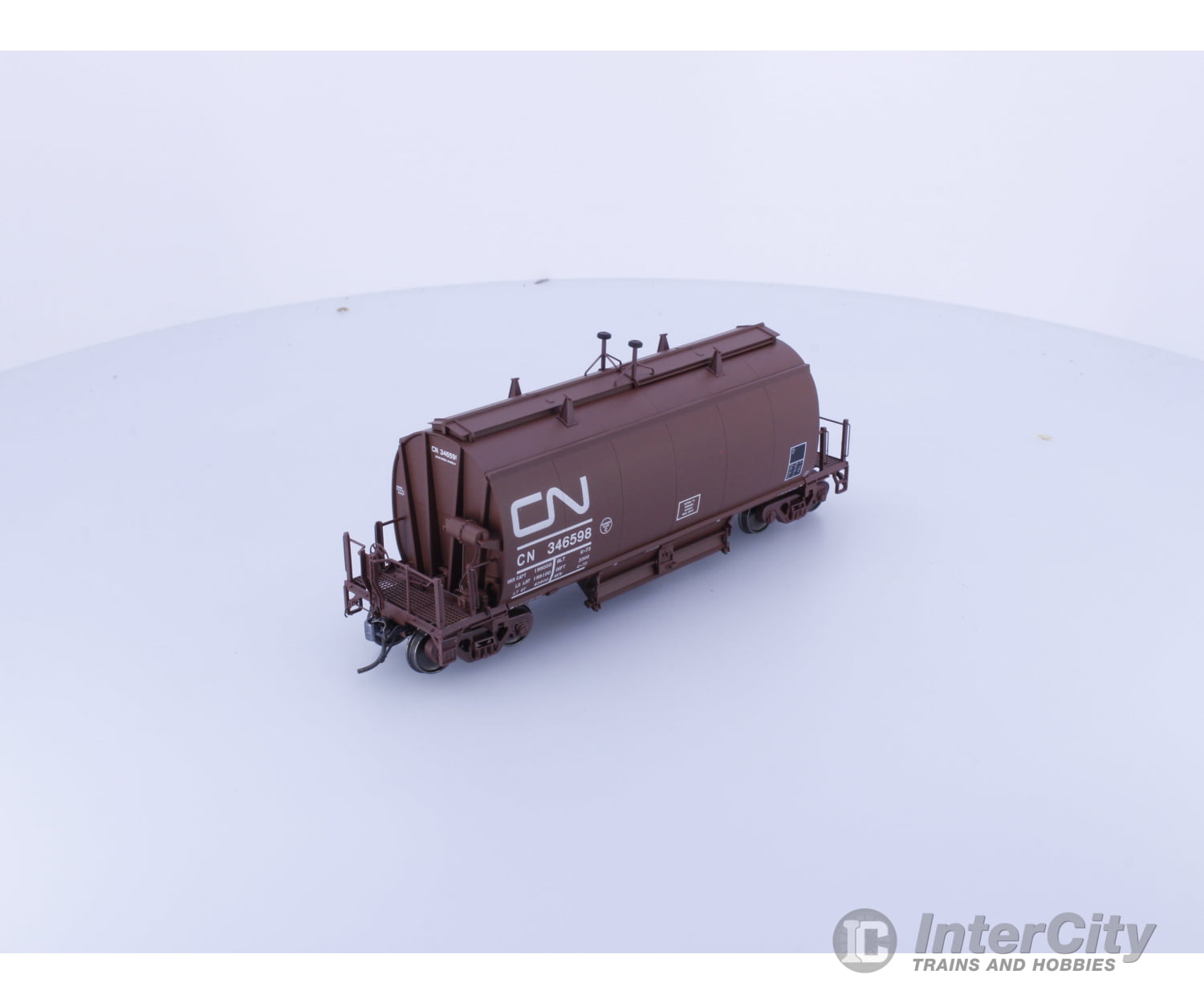 Rapido 143001-3 HO NSC Barrel Ore Hopper - Long Canadian National (CN) 346598 Freight Cars