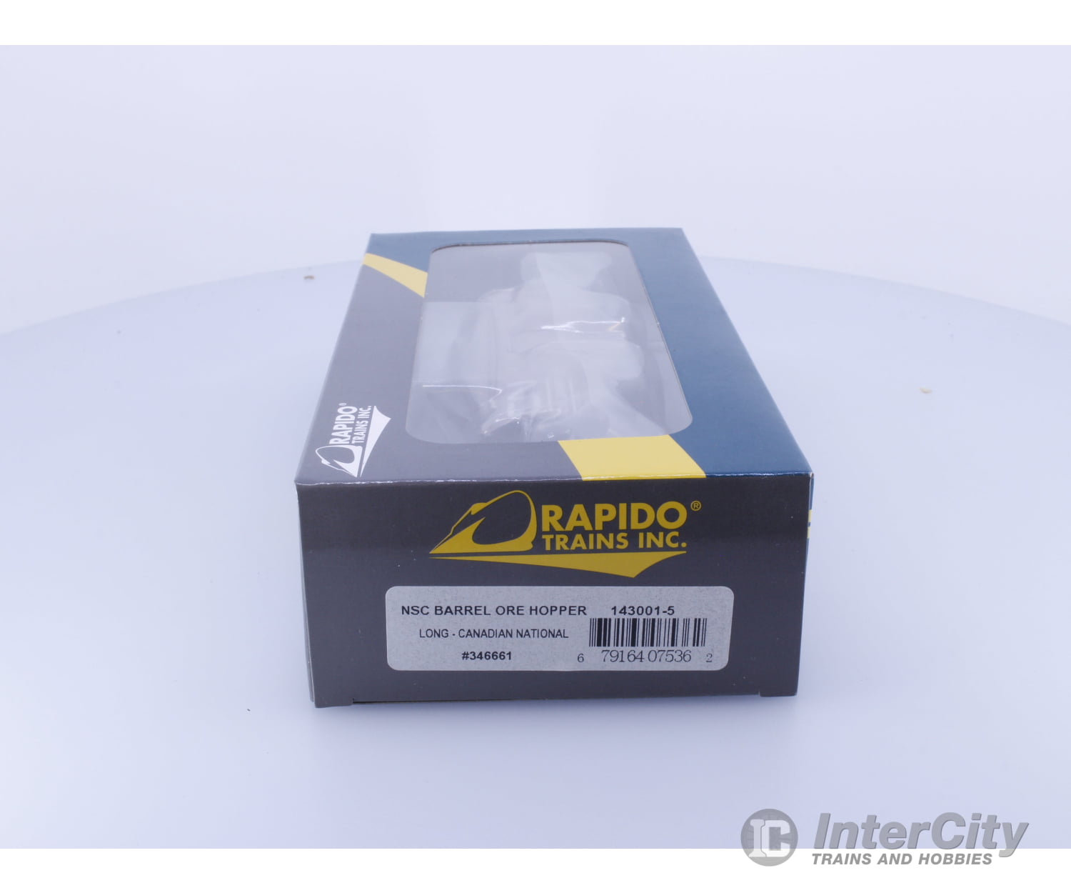 Rapido 143001-5 HO NSC Barrel Ore Hopper - Long Canadian National (CN) 346661 Freight Cars