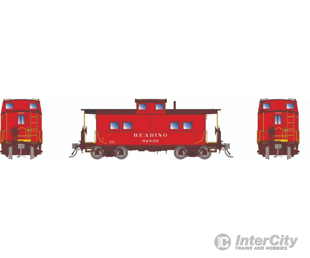 Rapido 144051 HO Northeastern-style Steel Caboose: RDG - As Delivered Scheme: #92921 Freight Cars