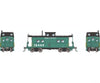 Rapido 144110 HO Northeastern-style Caboose w/ porthole windows: PC - Green: #18404 Freight Cars