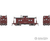 Rapido 144113 HO Northeastern-style Caboose w/ porthole windows: RI - Maroon Scheme: #17601 Freight Cars