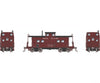 Rapido 144113 HO Northeastern-style Caboose w/ porthole windows: RI - Maroon Scheme: #17601 Freight Cars