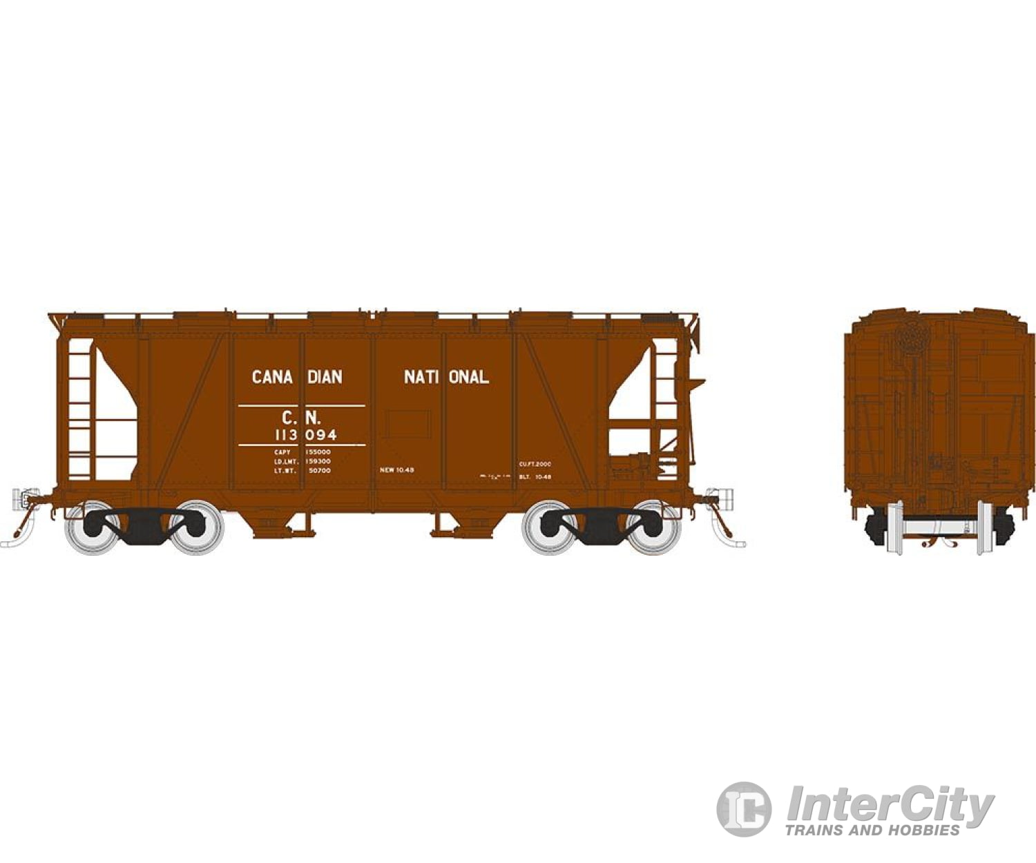 Rapido 149008 Ho Enterprise Covered Hopper: Cnr - Delivery: 6-Pack #1