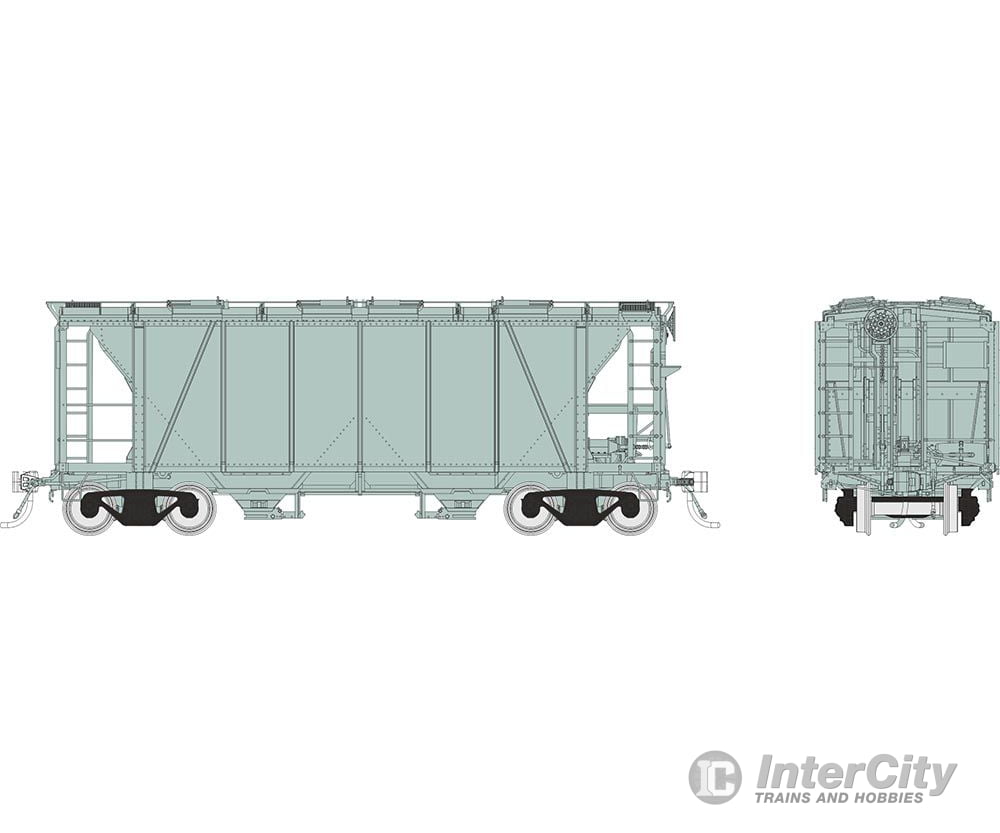 Rapido 149099 Ho Enterprise Covered Hopper: Undecorated - Cnr Style: Single Car