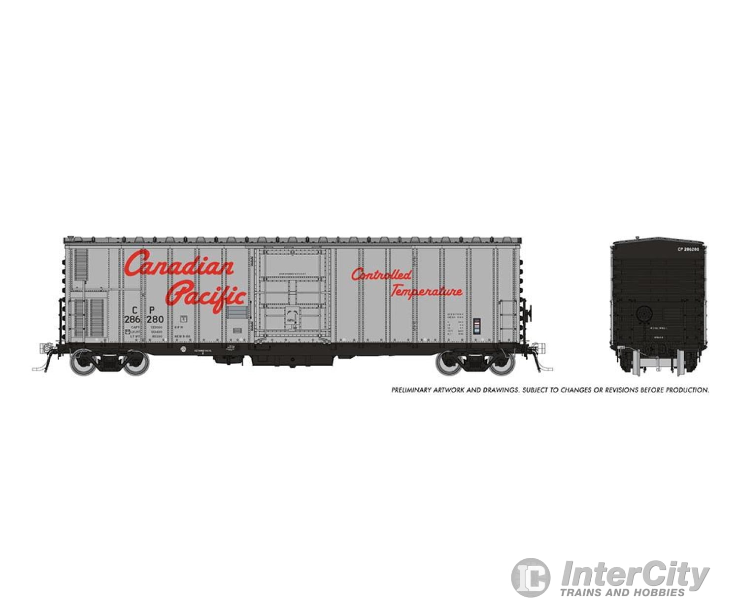 Rapido 150001 Ho Nsc Mechanical Reefer: Cpr - Script: 6-Pack #1 Freight Cars