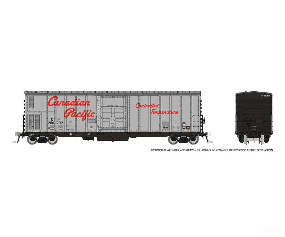 Rapido 150004A Ho Nsc Mechanical Reefer: Cpr - Late Script: Single Car Freight Cars