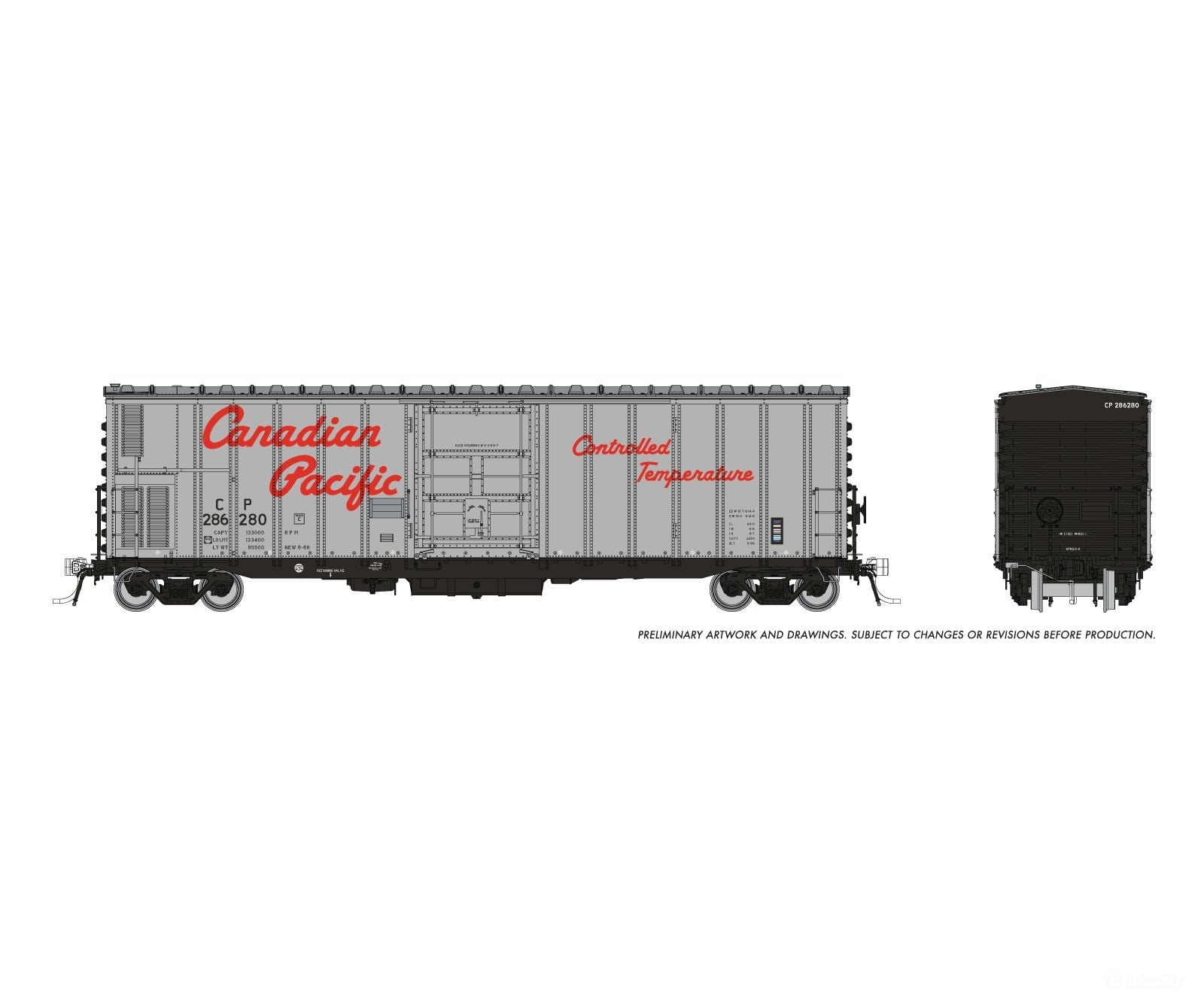Rapido 150011 Ho Nsc Mechanical Reefer W/ Sound: Cpr - Script: Single Car #286328 Freight Cars