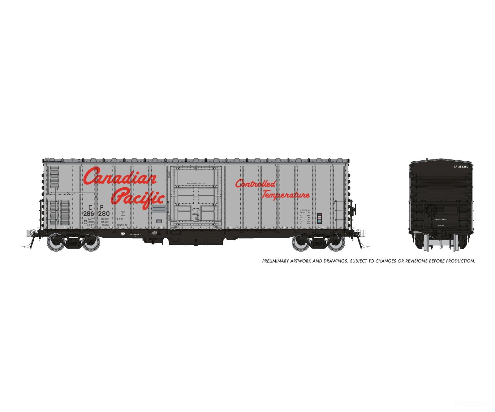 Rapido 150014 Ho Nsc Mechanical Reefer W/ Sound: Cpr - Script: Single Car #286360 Freight Cars