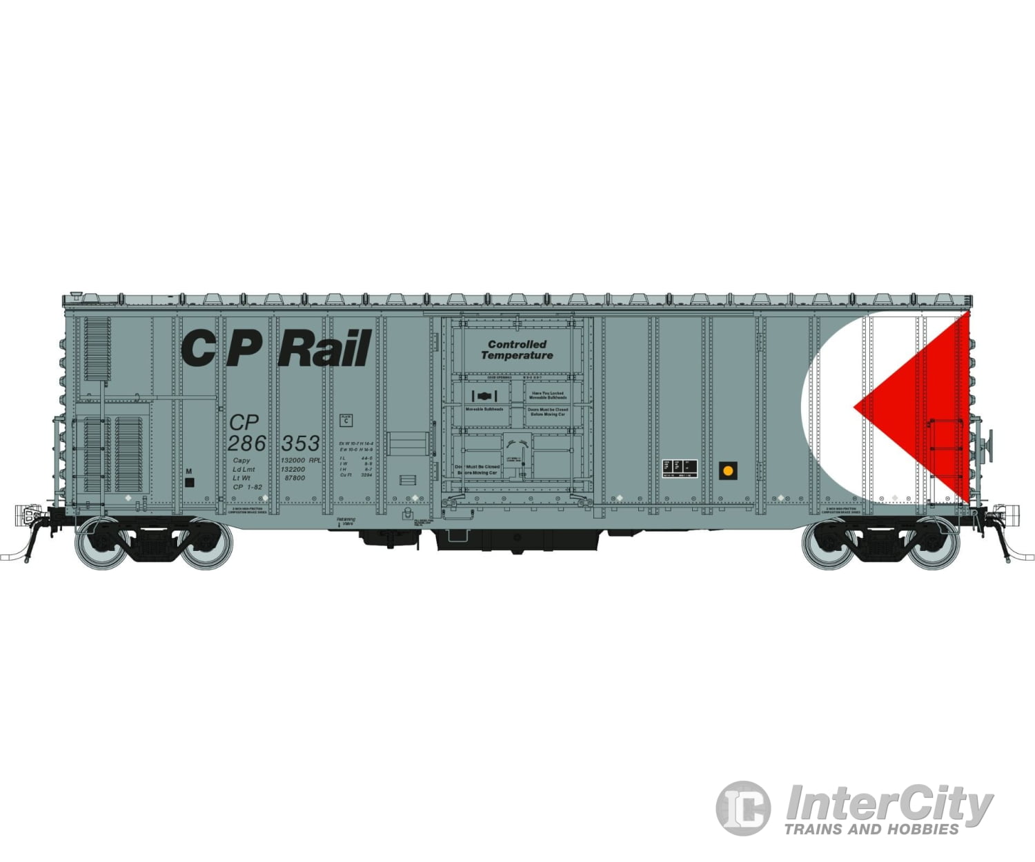 Rapido 150016 Ho Nsc Mechanical Reefer W/ Sound: Cp Rail - Multimark: Single Car #286353 Freight