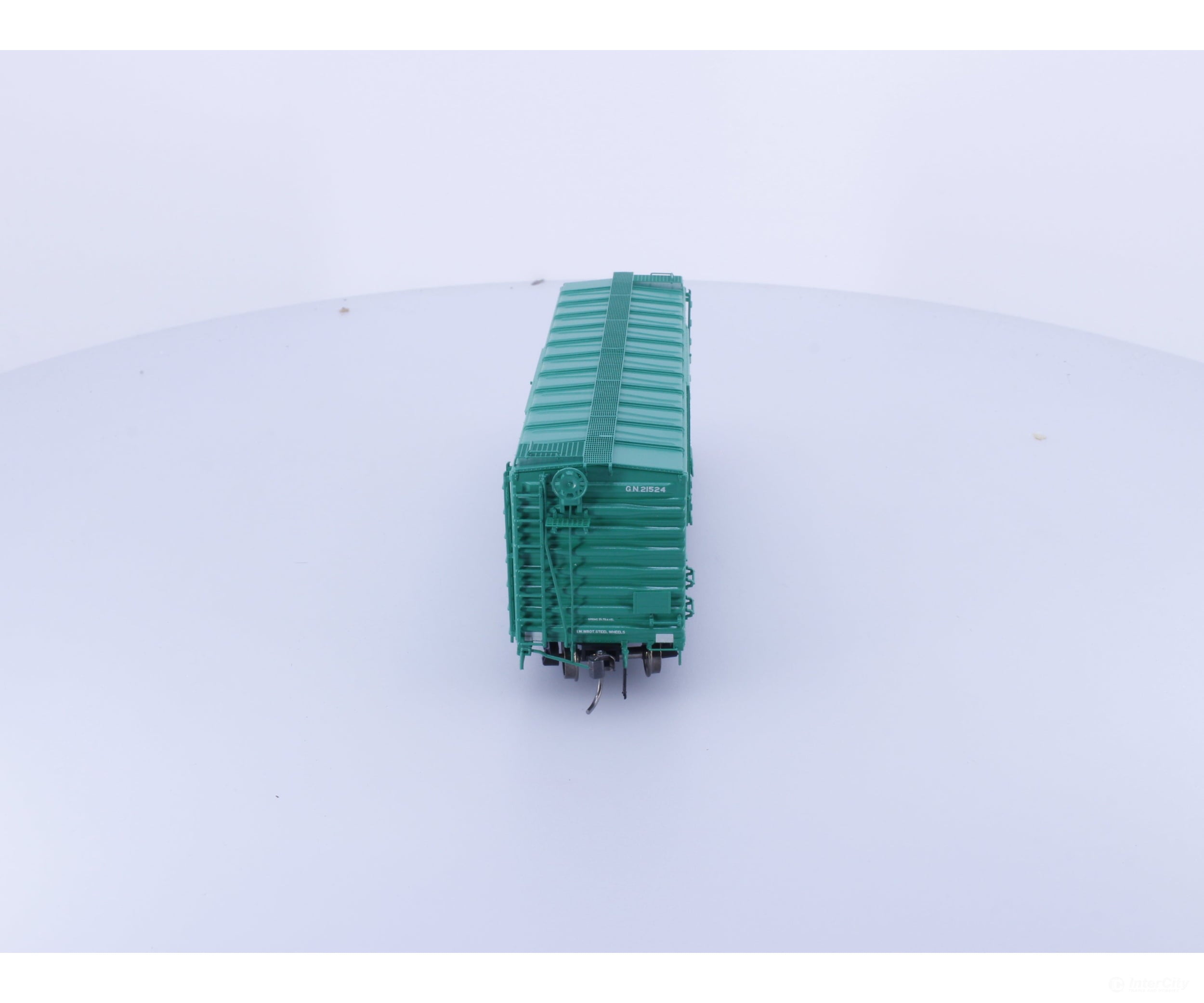 Rapido 155003A HO 40’ Box Car With Early IDNE Glacier Green Great Northern (GN) 21524 Freight Cars