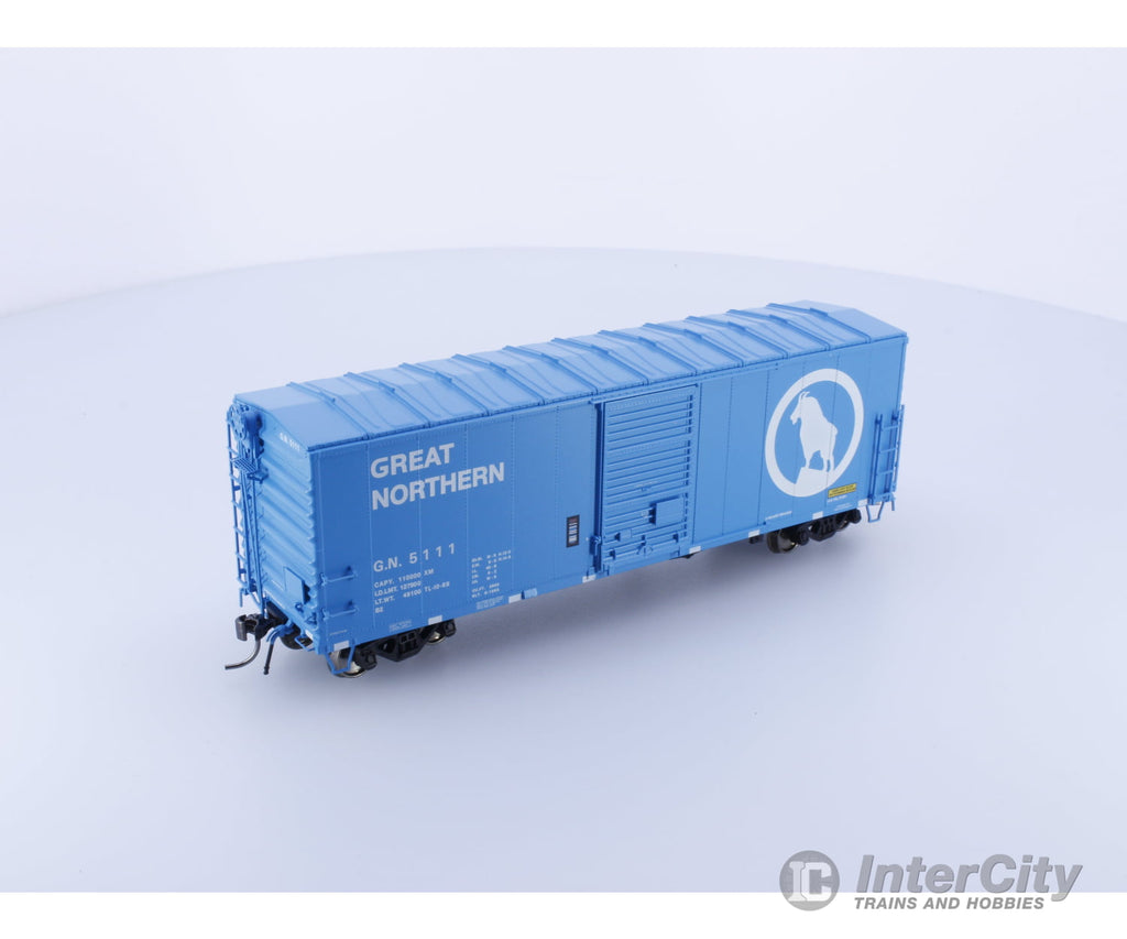 Rapido 155007A Ho 40’ Boxcar W/Late Idne Great Northern (Gn) 5111 Freight Cars