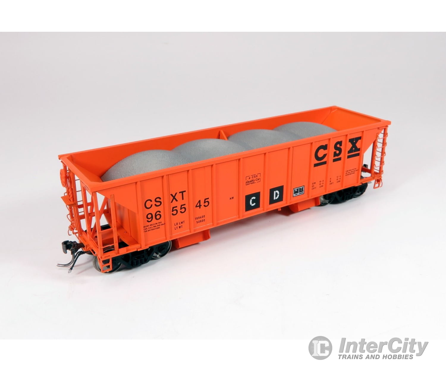 Rapido 158008 Ho Nsc Ballast Car: Csx: 6-Pack Freight Cars