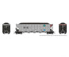 Rapido 169042 HO AutoFlood III Coal Hopper: BNSF - Circle Cross: 6-Pack #1 Freight Cars