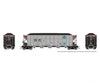 Rapido 169045 HO AutoFlood III Coal Hopper: BNSF - Circle Cross Single Car: #699610 Freight Cars
