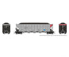 Rapido 169049 HO AutoFlood III Coal Hopper: GACX: 6-Pack #1 Freight Cars