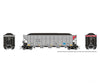 Rapido 169057 HO AutoFlood III Coal Hopper: TVAX: 6-Pack #3 Freight Cars